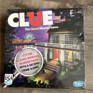 Clue The Classic Mystery Game Brand New Sealed Hasbro Gaming